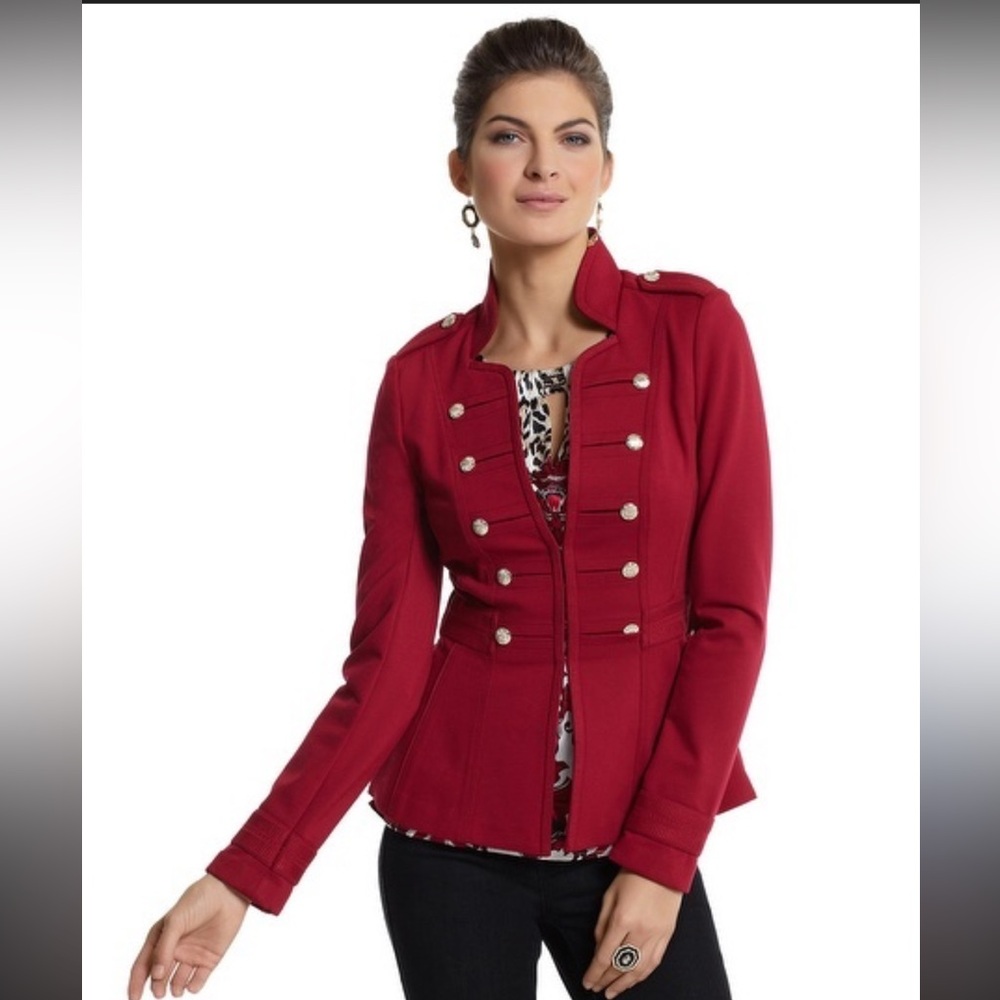 NWOT White House Black Market Crimson Blazer